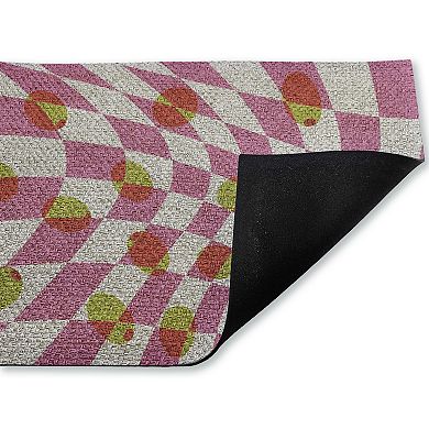 Stupell Home Decor Bright Retro Cocktail Doormat
