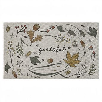 Stupell Home Decor Autumn Leaves Welcome Mat