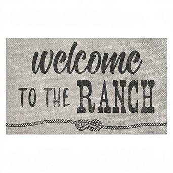 Stupell Home Decor Welcome To Ranch Entry Doormat