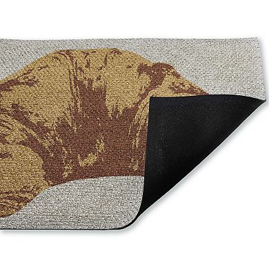 Stupell Home Decor Baked Croissant Doormat