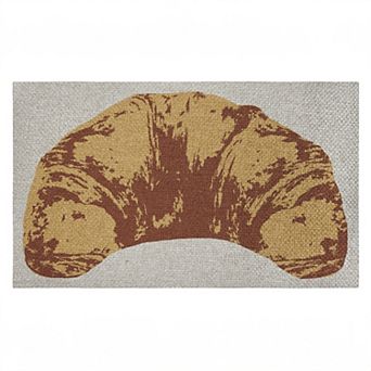 Stupell Home Decor Baked Croissant Doormat