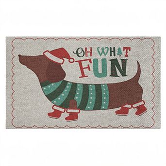 Stupell Home Decor Oh What Fun Dog Doormat