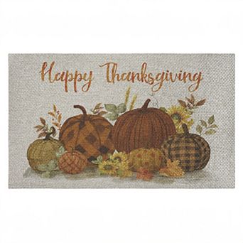Stupell Home Decor Happy Thanksgiving Entry Doormat