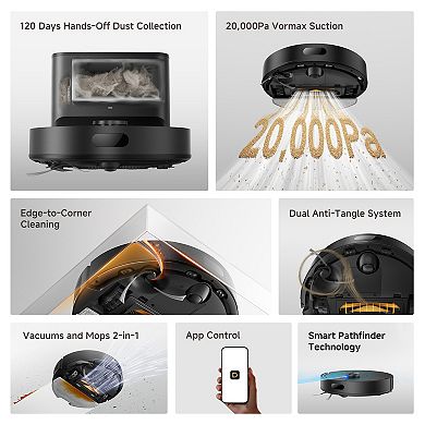 Dreame GoVac 205 Plus Robotic Vacuum