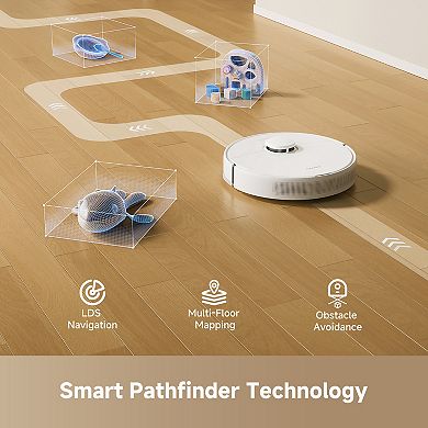 Dreame GoVac200L Smart Robotic Vacuum with LDS Navigation & Multi-Floor Mapping