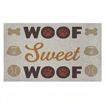 Stupell Home Decor Sweet Woof Dog Entry Doormat