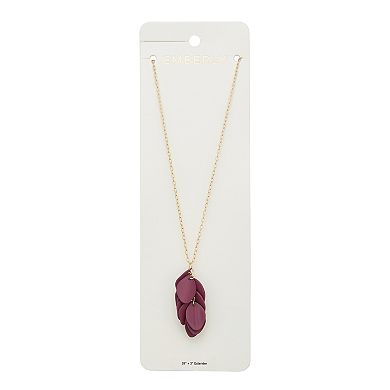 Emberly Gold-Tone Pendant Necklace
