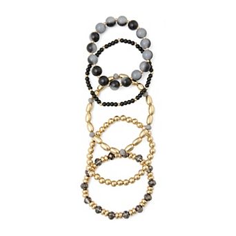 Emberly 5 pc Beaded Bracelet Set