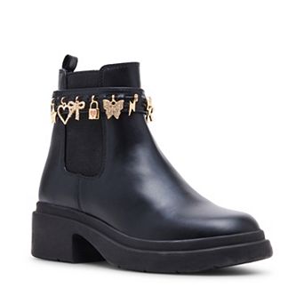 madden girl Orbit Girls' Ankle Charm Chelsea Boots