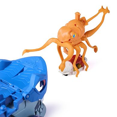 Monster Jam Mini Jams Megalodon Barnacle Blaster Ship Playset