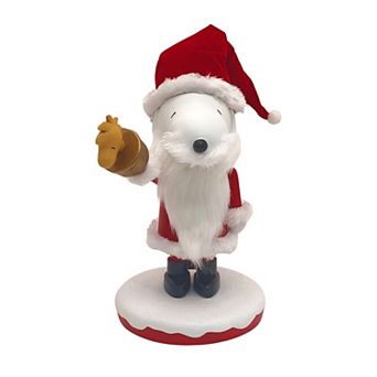St. Nicholas Square® Peanuts Santa Snoopy Nutcracker Table Decor