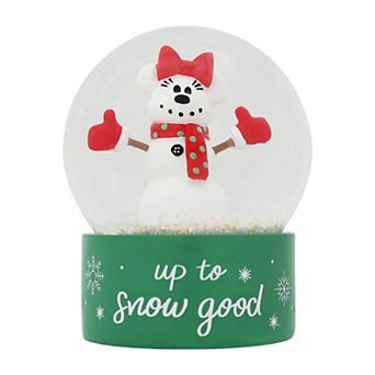 St. Nicholas Square® Disney's Snow Minnie Mouse Mini Snowglobe Table Decor