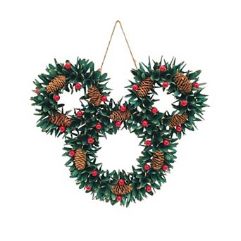 St. Nicholas Square® Disney's Mickey Mouse Head Artificial Botanical Wreath