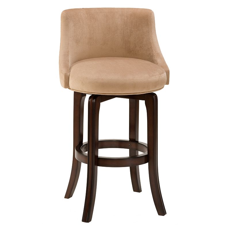 Napa Valley Swivel Counter Stool, Brown, Furniture