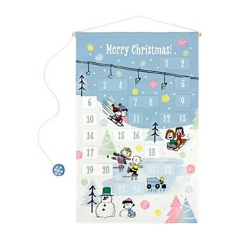 St. Nicholas Square® Peanuts Holiday Countdown Calendar Wall Decor