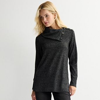 Women’s Apt. 9® Envelope Neck Straight Hem Top