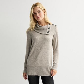 Women’s Apt. 9® Envelope Neck Straight Hem Top