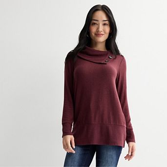 Women’s Apt. 9® Envelope Neck Straight Hem Top