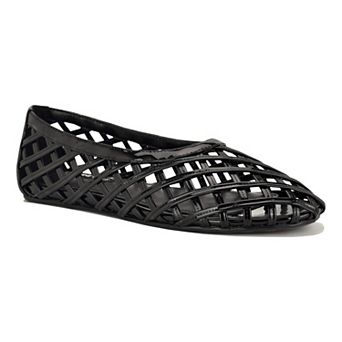 Nine West Dippy Women's Woven Round Toe Slip-On Flats