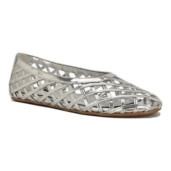 Nine West Dippy Women's Woven Round Toe Slip-On Flats