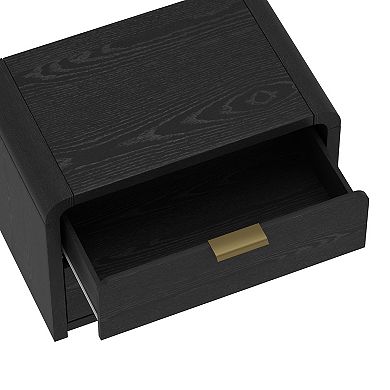 MANHATTAN COMFORT Grace Modern 28-Inch 2-Drawer Nightstand 2-Piece Set