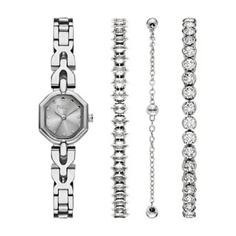 Folio Women's Octagonal Watch & Bracelet Set - FMDKSET18