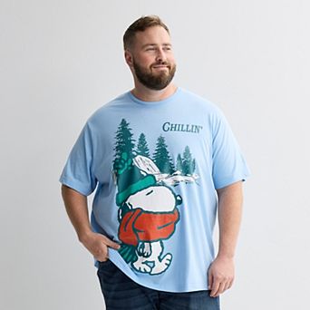 Big & Tall Peanuts' Snoopy Chillin' Graphic Tee