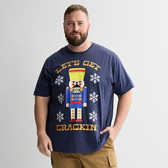 Big & Tall Crackin' Nutcracker Graphic Tee