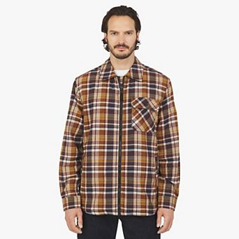 Men's Eddie Bauer Sherling Lined Flannel Shacket