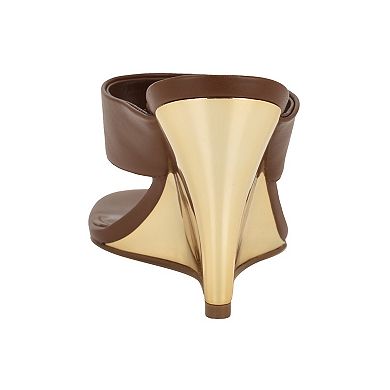 Nine West Presa Women's Wedge Slip-On Sandals