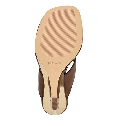 Nine West Presa Women's Wedge Slip-On Sandals