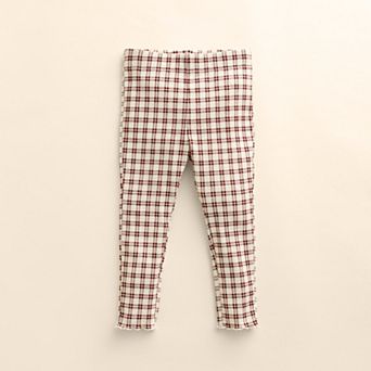 Baby & Toddler Girl Little Co. by Lauren Conrad Organic Lettuce Edge Leggings