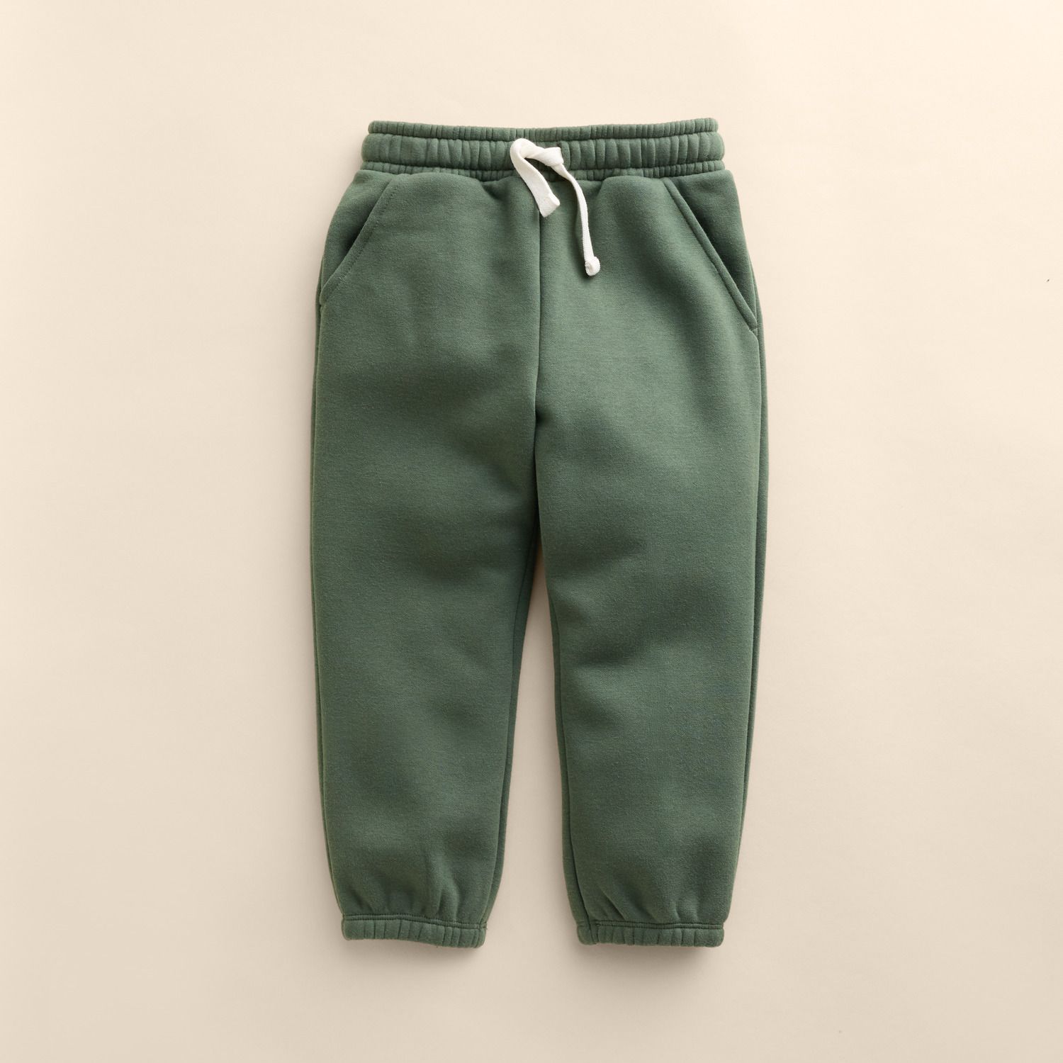 Брюки Little Co. by Lauren Conrad Fleece Joggers для мальчиков, цвет: Оливковый