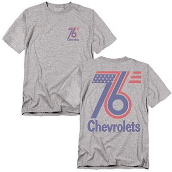 Men's Chevrolet 76 Logo Front Back Tee