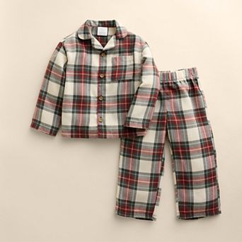Kids 4-12 Little Co. by Lauren Conrad Flannel Pajama Top & Pajama Bottoms Set