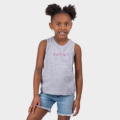 Embroidered Five Bows - Youth Tank Top