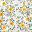 Yellow White Floral