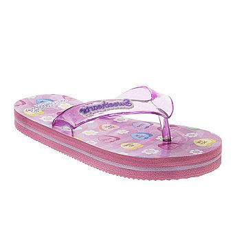 Josmo Licensed Sweethearts Girls Shoes, Girls Flip Flops, Thong Sandals (Toddler / Little Kid)