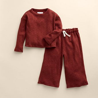 Kids 4-12 Little Co. by Lauren Conrad Relaxed Top & Wide Leg Pants Set