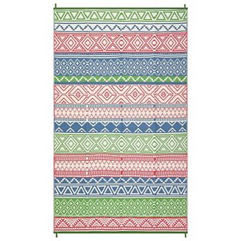 Waterproof Large Camping Rug, Reversible Rv Patio Mats, Plastic Straw Large Patio Mat for Deck