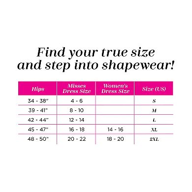 Women's Maidenform® Shapewear Wear Your Own Bra Firm Control Body Shaper 1856