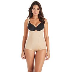 Maidenform 1856 Flexees Open Bust Wide Strap Body Shaper