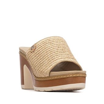 Women's Refresh Collection Block Heel Slip On Sandals 175282