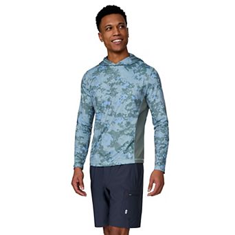 Free Country Men's SunFree UPF Printed Hoodie