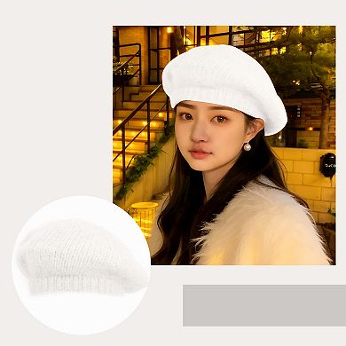 Beanie Knit Beret Hat for Women 1Pc