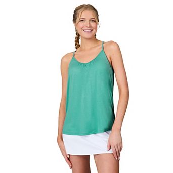 Free Country Women's Microtech® Chill B Cool V-Neck Cami Top with Built-In Bra