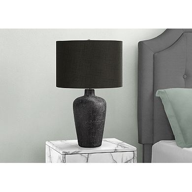 Lighting Table Lamp Black Ceramic Black Shade Contemporary