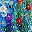 Blue Floral Print