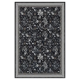 Vintage Non-Slip Kitchen Rug Washable Farmhouse Area Carpet for Bathroom, Living Room