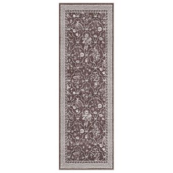 Vintage Non-Slip Kitchen Rug Washable Farmhouse Area Carpet for Bathroom, Living Room